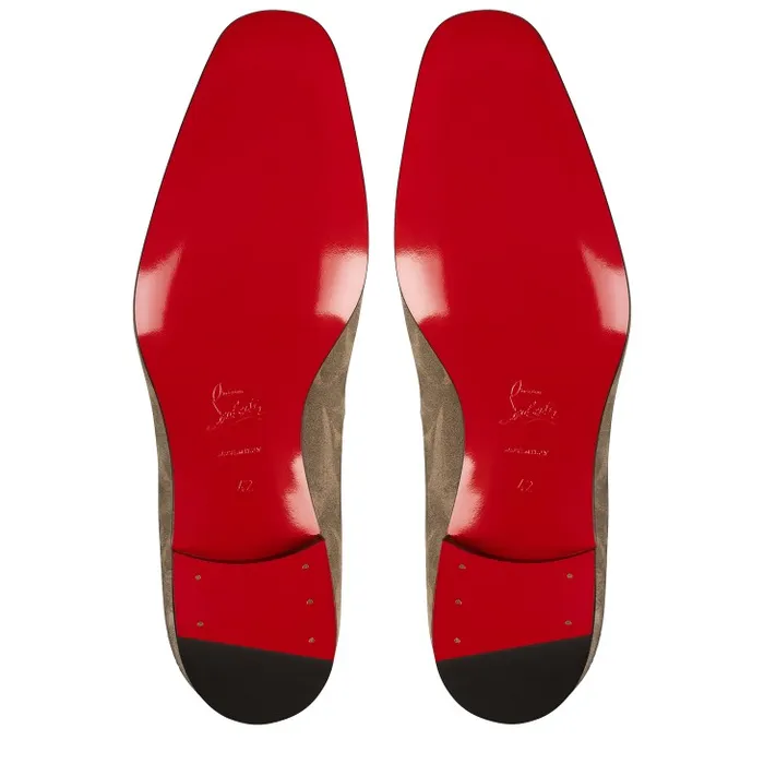 Men Dandelion Loafers 8211 Petunia Printed Calf Leather 8211 Saharienne Christian Louboutin Loafers and Moccasins