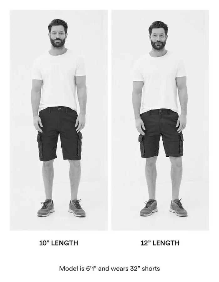 Men FatFace Shorts Bude Lightweight Cargo Shorts Tan