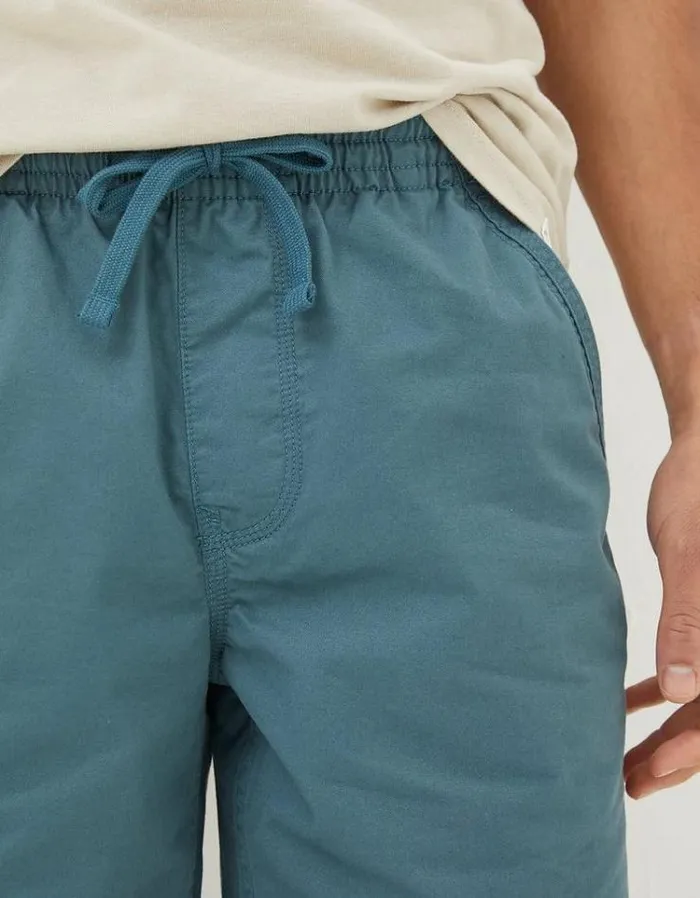 Men FatFace Shorts Seaton Pull On Shorts Dark Teal Green