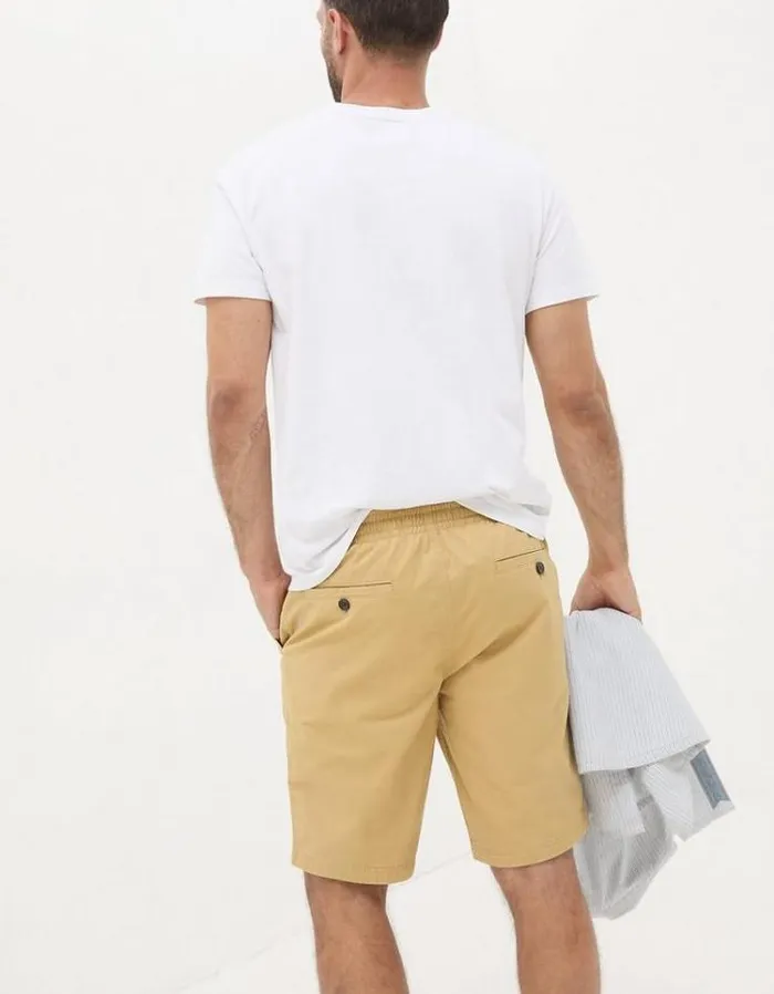 Men FatFace Shorts Seaton Pull On Shorts Yellow