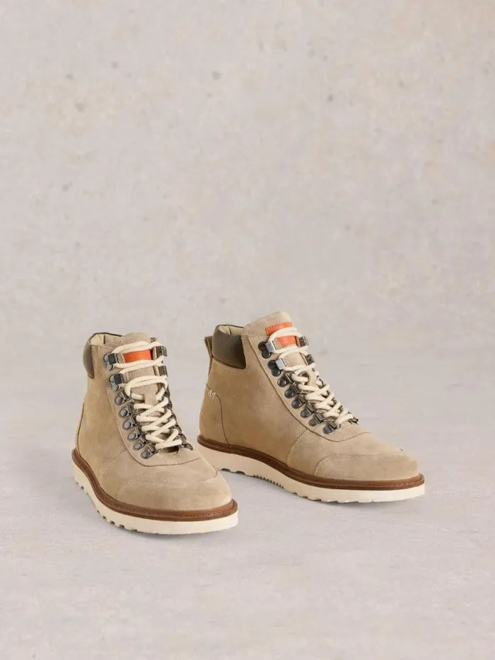 Men Henry Hiker Boot Light Natural White Stuff Boots