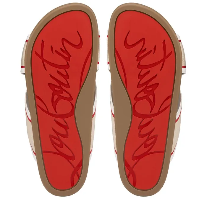 Men Hot Cross Bizz Mules 8211 Ribbon And Nappa Leather 8211 Saharienne Christian Louboutin Sandals and Espadrilles
