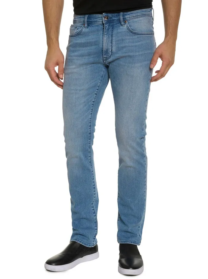 Men Jeans and Pants Robert Graham VIRGIL DENIM PANT Indigo
