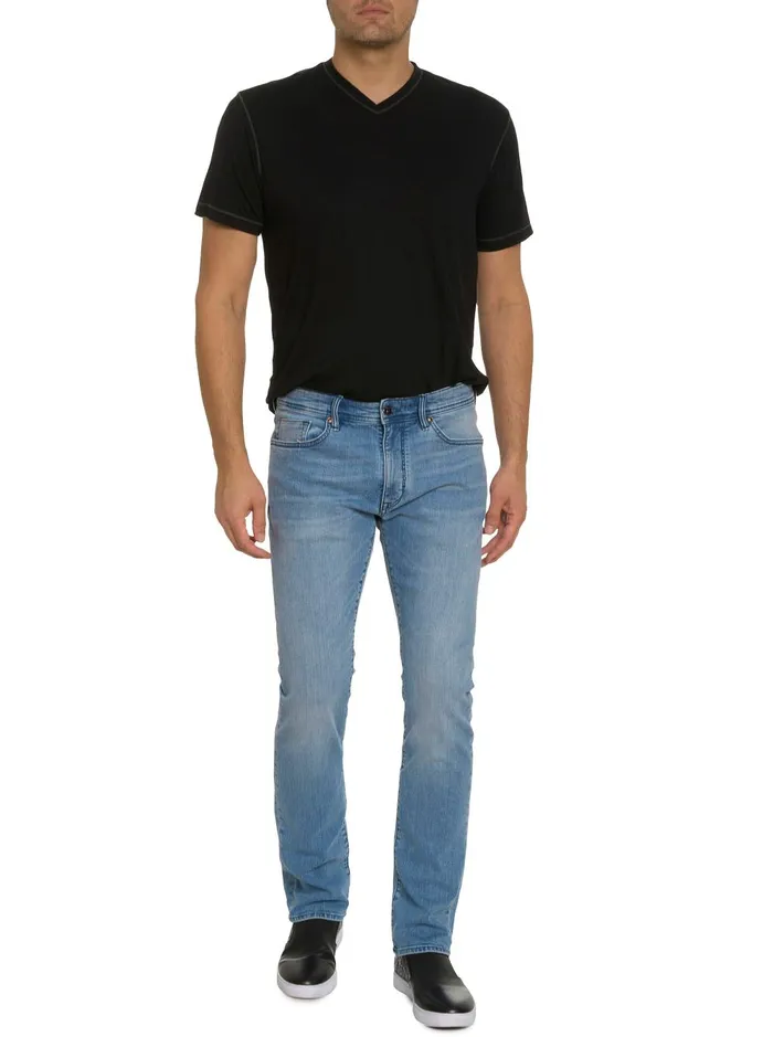 Men Jeans and Pants Robert Graham VIRGIL DENIM PANT Indigo