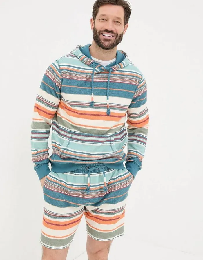 MenKids FatFace Shorts Trescoe Stripe Shorts Multi