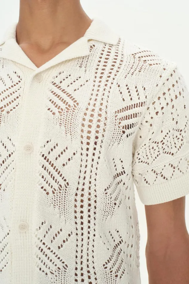 Men Knitwear Jonathan Simkhai Arthur Button Down