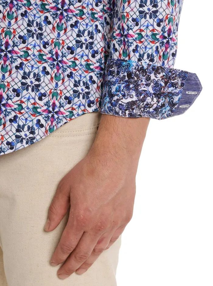Men Long Sleeve Button Down Shirts Robert Graham AGNELLO LONG SLEEVE BUTTON DOWN SHIRT Multi