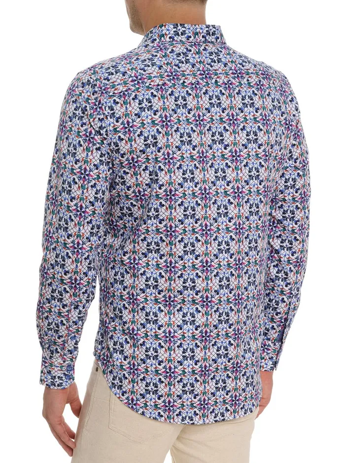 Men Long Sleeve Button Down Shirts Robert Graham AGNELLO LONG SLEEVE BUTTON DOWN SHIRT Multi