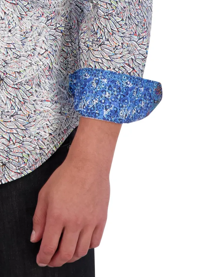 Men Long Sleeve Button Down Shirts Robert Graham BERGER LONG SLEEVE BUTTON DOWN Multi