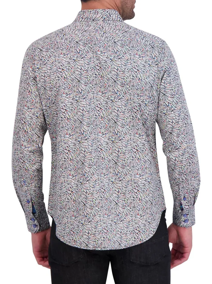 Men Long Sleeve Button Down Shirts Robert Graham BERGER LONG SLEEVE BUTTON DOWN Multi