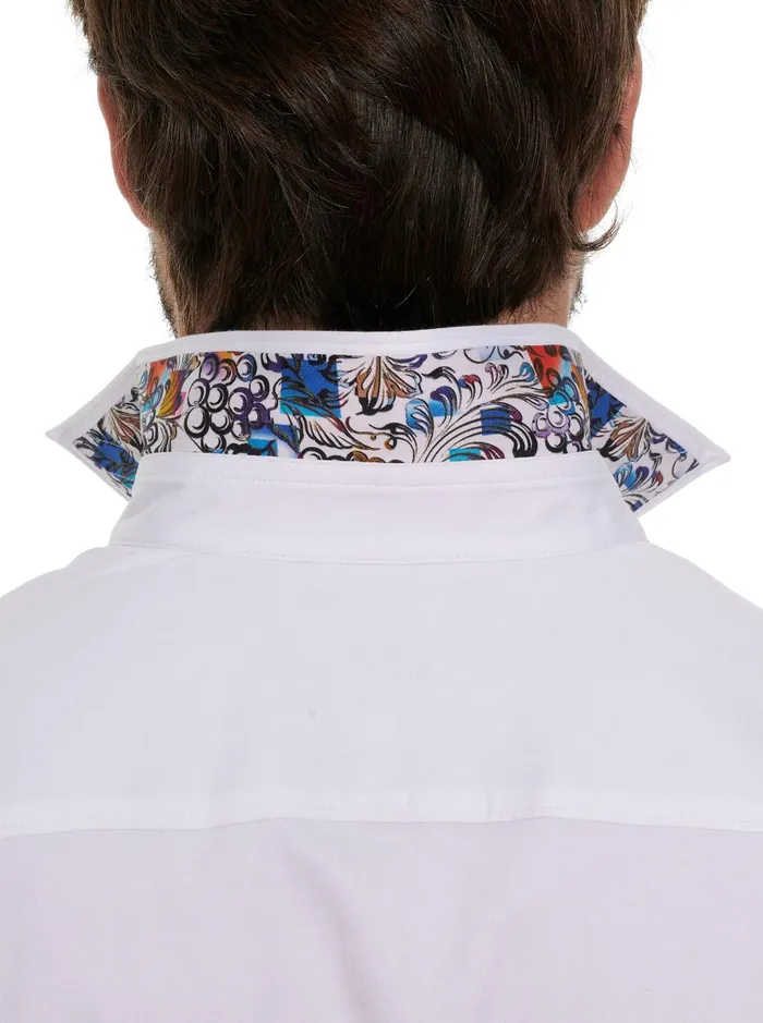 Men Long Sleeve Button Down Shirts Robert Graham PINOT NOIR 2 LONG SLEEVE BUTTON DOWN SHIRT Classic