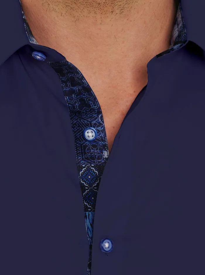 Men Long Sleeve Button Down Shirts Robert Graham RIGHTEOUS 2 LONG SLEEVE BUTTON DOWN SHIRT Black