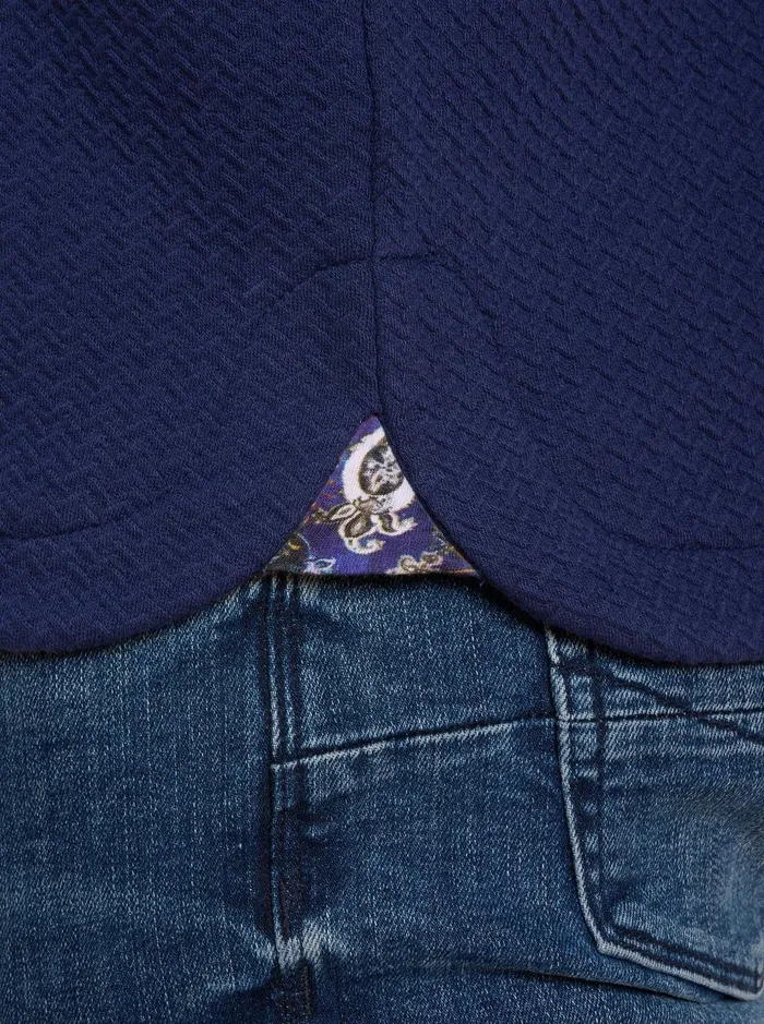 Men Long Sleeve Knits Robert Graham DEIMOS LONG SLEEVE KNIT Navy