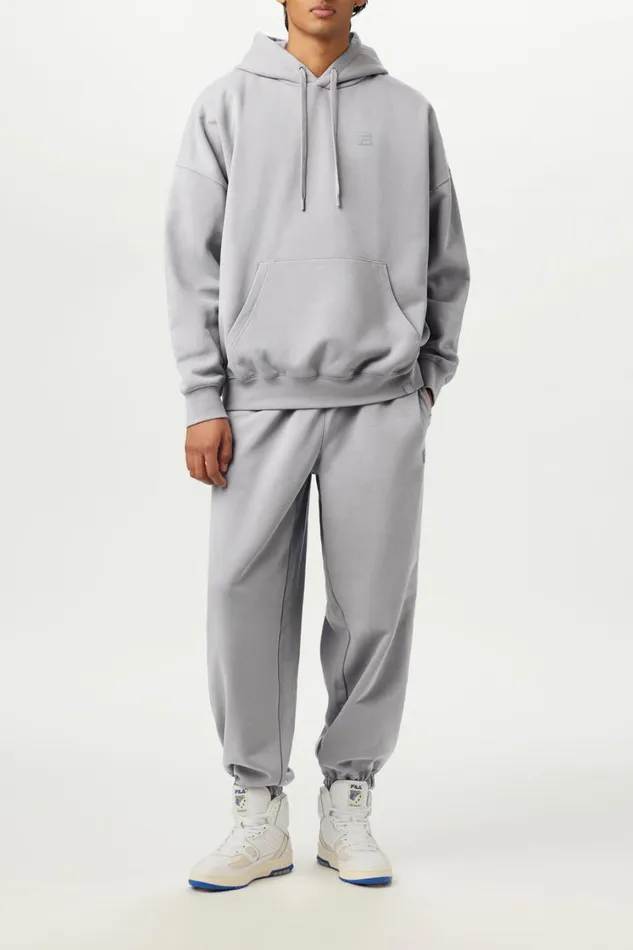 Men Matching Sets Fila Apex Oversized Hoodie 051 Ultimate Grey