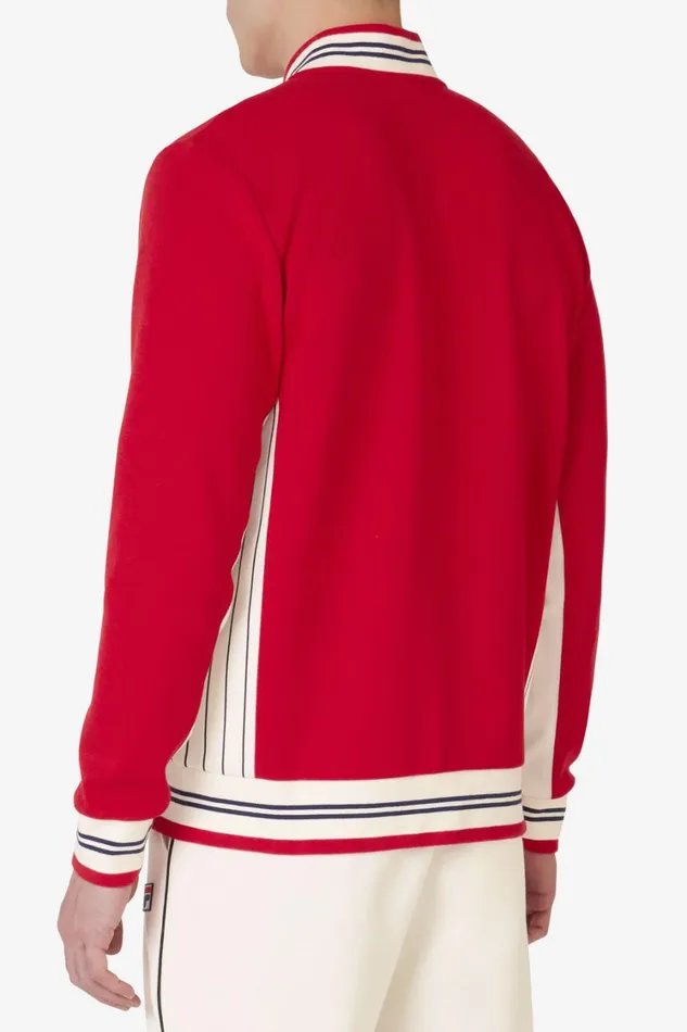 Men Matching Sets Fila Settanta Jacket 870 Fila Red Gardenia Fila Navy