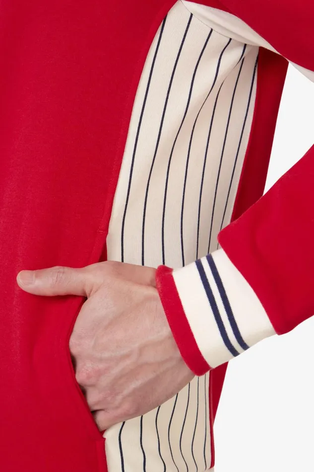 Men Matching Sets Fila Settanta Jacket 870 Fila Red Gardenia Fila Navy