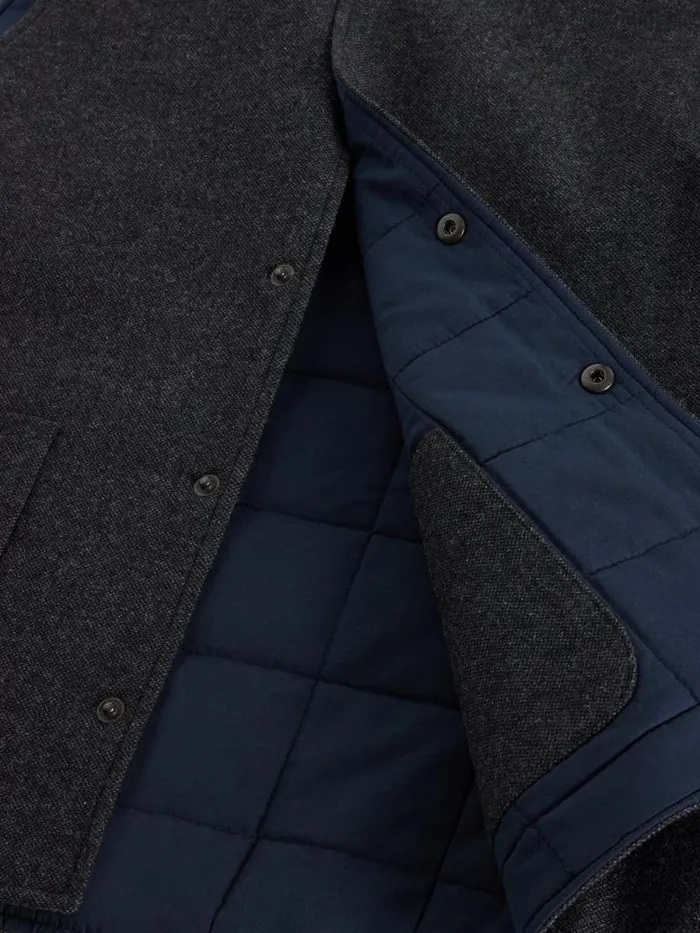 Men McKay Wool Gilet Charcoal Grey White Stuff Blazers Men McKay Wool Gilet Charcoal Grey White Stuff Blazers