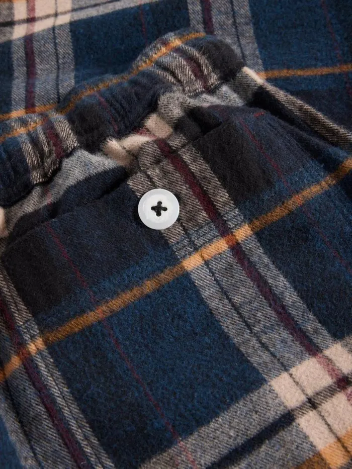 Men Moorland Flannel PJ Trousers Navy Multi White Stuff Loungewear Men Moorland Flannel PJ Trousers Navy Multi White Stuff Loungewear