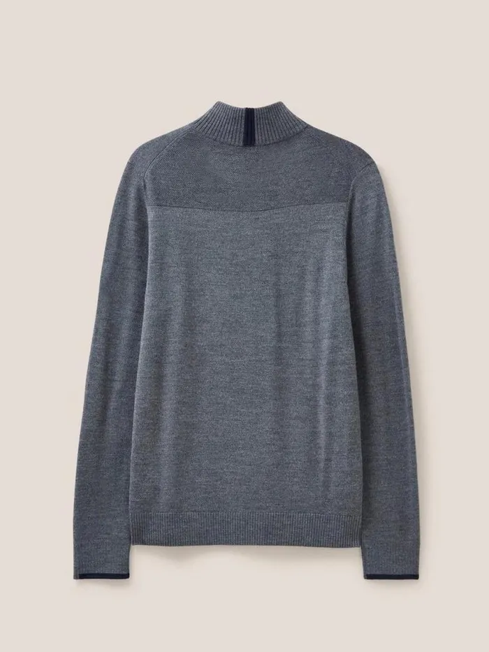 Men Newport Wool Merino Jumper Charcoal Grey White Stuff Knitwear Men Newport Wool Merino Jumper Charcoal Grey White Stuff Knitwear