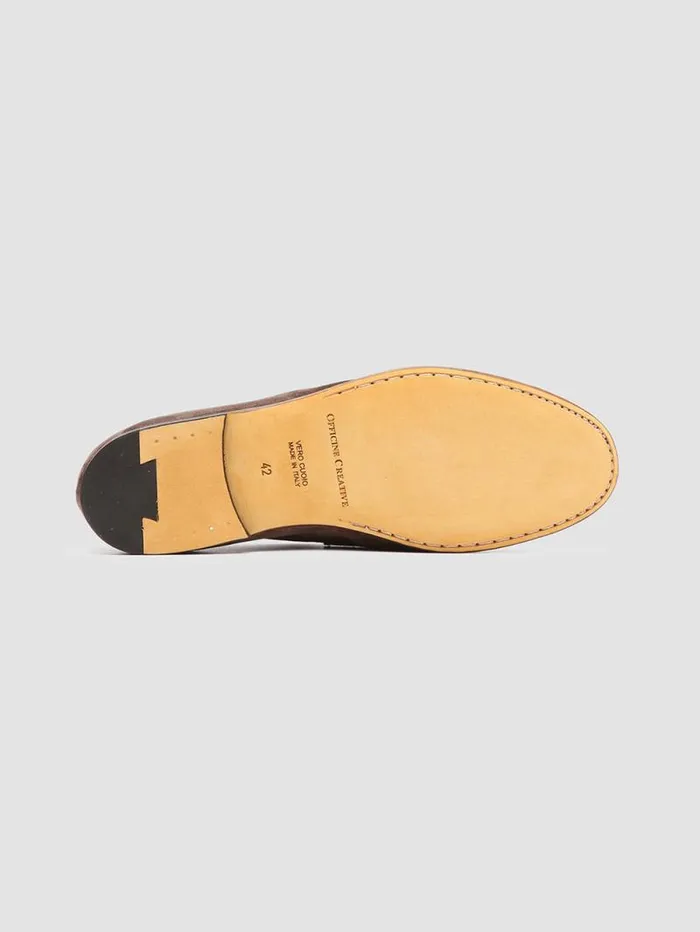 Men Officine Creative Footwear AIRTO 001 Gray Suede Loafers Men Officine Creative Footwear AIRTO 001 Gray Suede Loafers