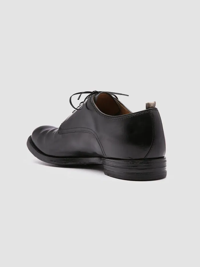 Men Officine Creative Footwear ANATOMIA 012 Black Leather Derby Shoes Men Officine Creative Footwear ANATOMIA 012 Black Leather Derby Shoes