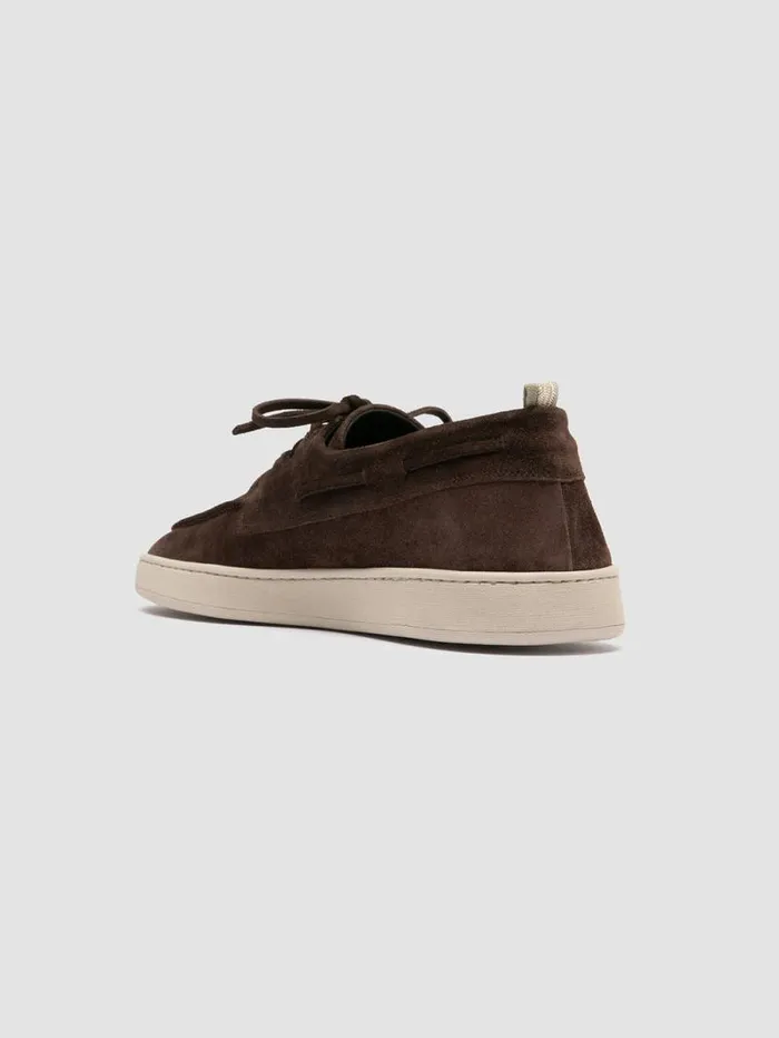 Men Officine Creative Footwear HERBIE 009 Brown Suede Low Top Sneakers Men Officine Creative Footwear HERBIE 009 Brown Suede Low Top Sneakers