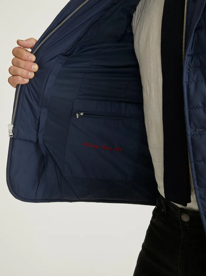 Men Outerwear Robert Graham QUILTED JACKET Navy