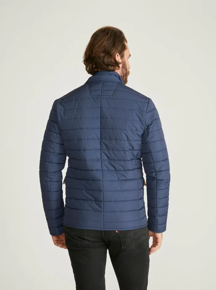 Men Outerwear Robert Graham QUILTED JACKET Navy
