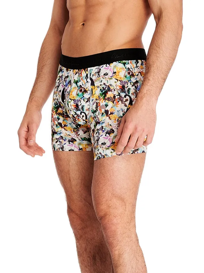 Men Pajamas and Underwear Robert Graham LEAVES PRINT BOXER Multi