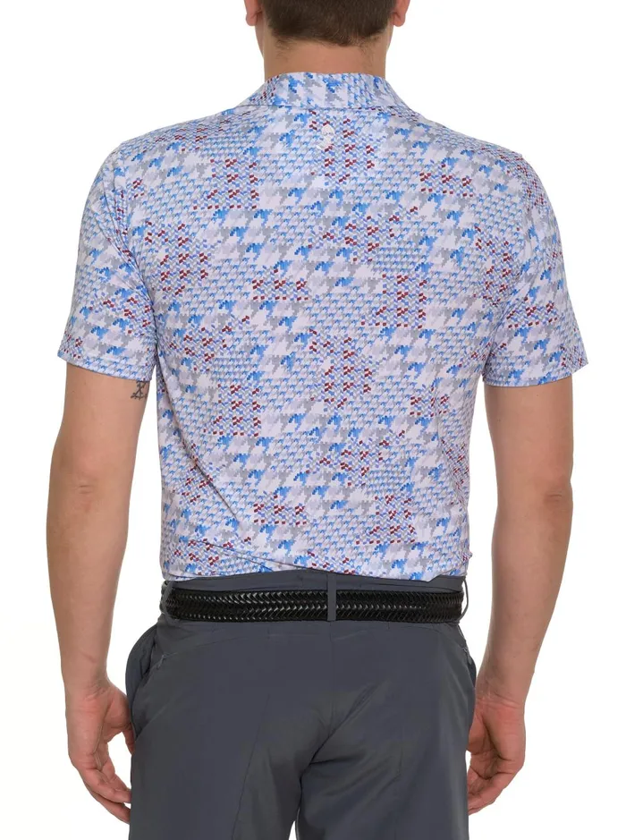 Men Polos and TShirts Robert Graham BASEL POLO White