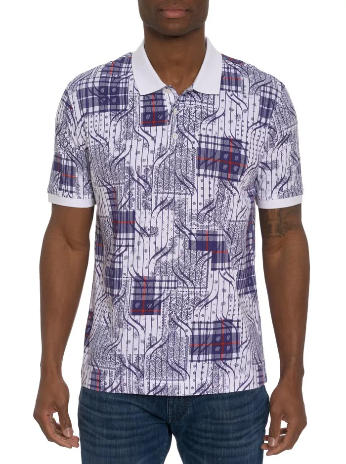 Men Polos and TShirts Robert Graham COLES POLO Multi