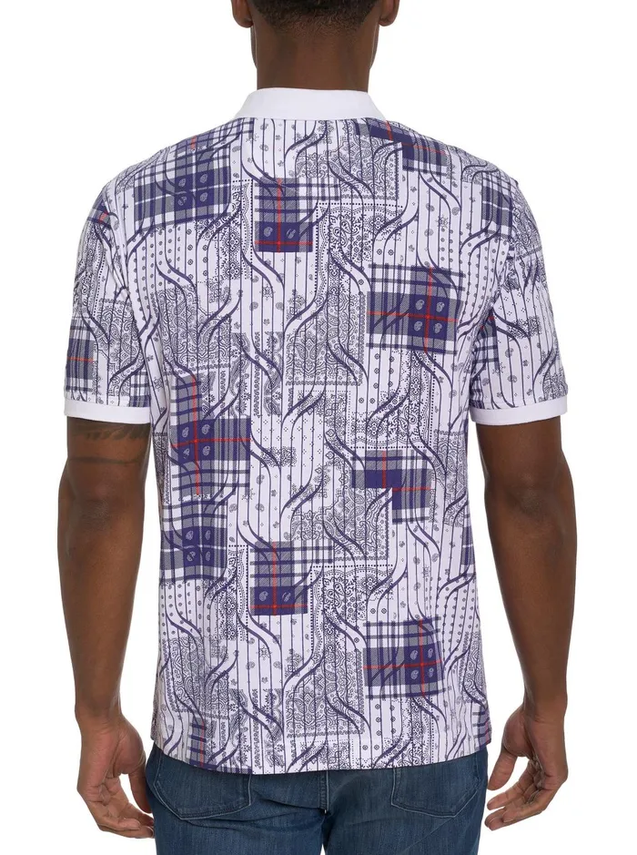 Men Polos and TShirts Robert Graham COLES POLO Multi