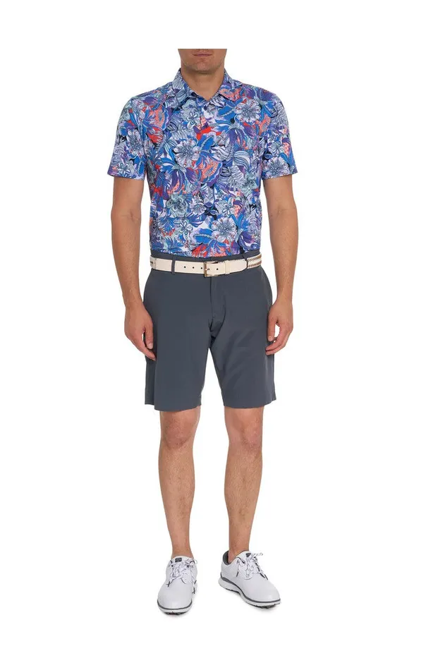 Men Polos and TShirts Robert Graham ROXBERRY PERFORMANCE POLO Purple