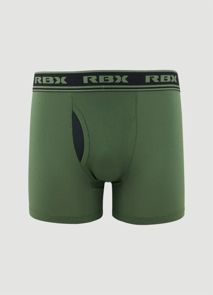 Men Prime Mesh Boxer Briefs 4Pack Multi RBX Active Underwear