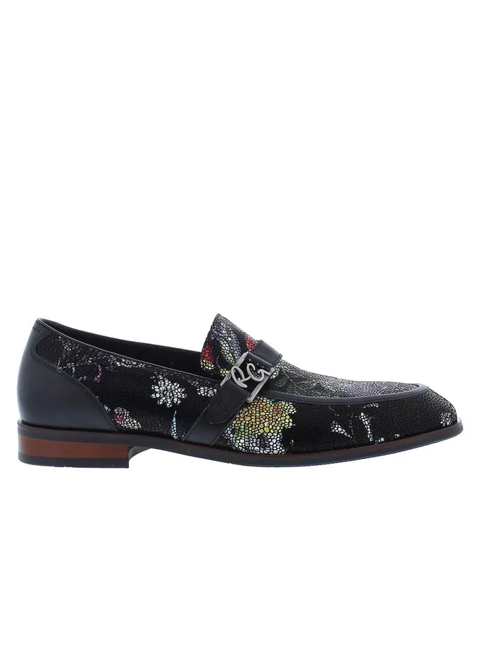 Men Shoes Robert Graham RETRO LOAFER Black