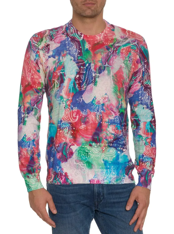Men Sweaters Robert Graham NIGHT GALLERY SWEATER Multi