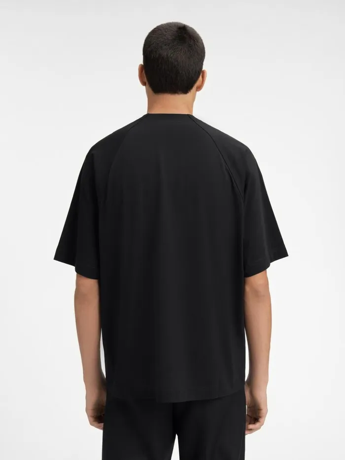 Men Tshirts JACQUEMUS The Typo Tshirt Black Men Tshirts JACQUEMUS The Typo Tshirt Black