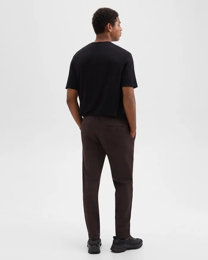 Men Theory Pants Curtis Drawstring Pant In Precision Ponte Hickory