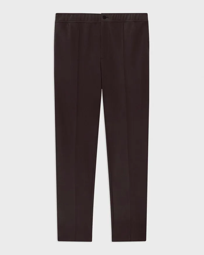 Men Theory Pants Curtis Drawstring Pant In Precision Ponte Hickory