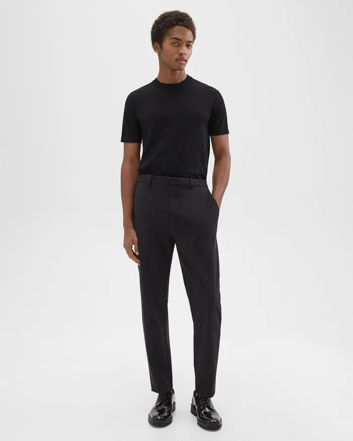 Men Theory Pants Curtis Pant In Precision Ponte Black