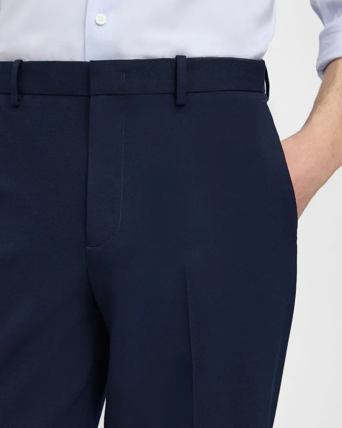 Men Theory Pants Curtis Pant In Textured Gabardine Baltic