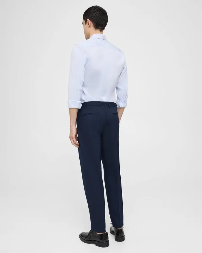 Men Theory Pants Curtis Pant In Textured Gabardine Baltic