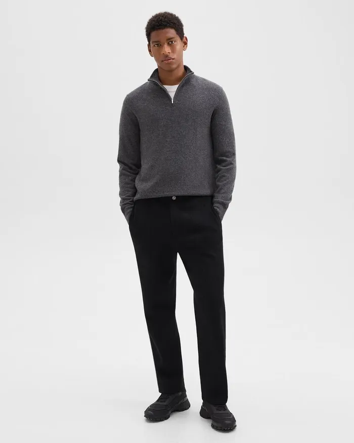 Men Theory Pants Relaxed Pant In Light Bilen Black