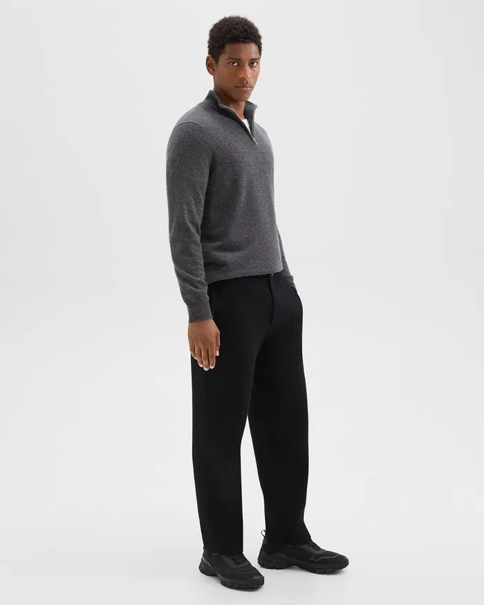 Men Theory Pants Relaxed Pant In Light Bilen Black