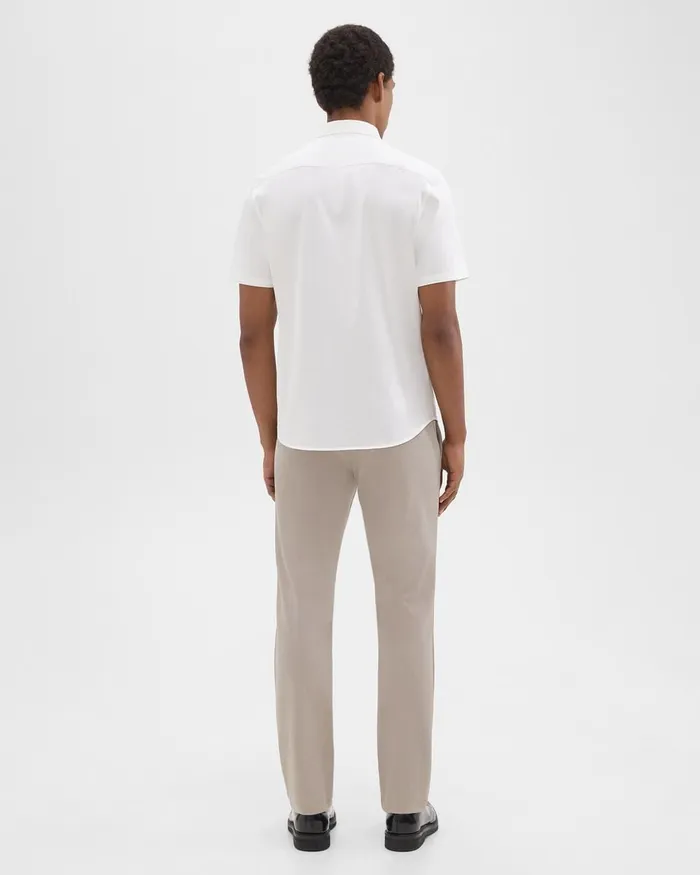 Men Theory Suits Zaine Pant In Precision Ponte Putty