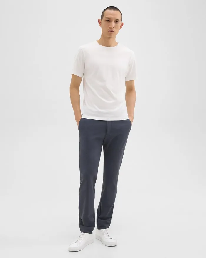 Men Theory TShirts Polos Precise Tee In Pima Cotton Jersey White