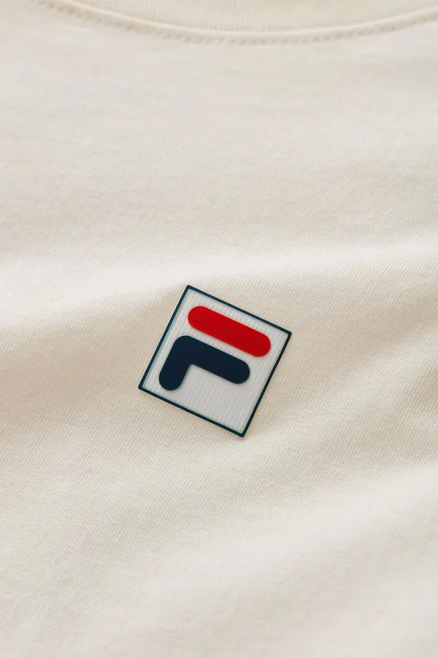 Men Tops and TShirts Fila Classic Relaxed Tee 920 Gardenia