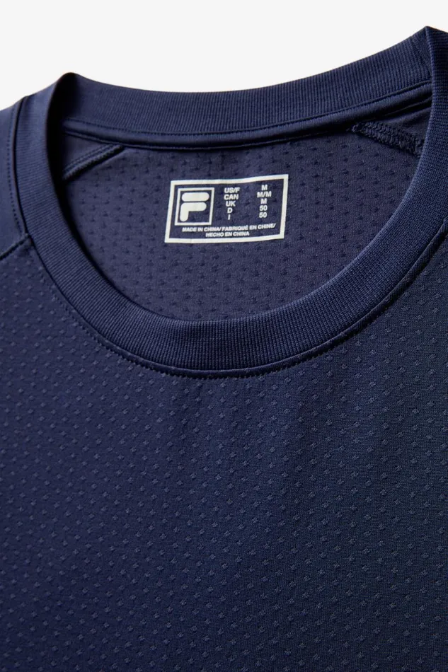 Men Tops and TShirts Fila Lucky Ace Seamless Long Sleeve Top 400 Fila Navy Men Tops and TShirts Fila Lucky Ace Seamless Long Sleeve Top 400 Fila Navy