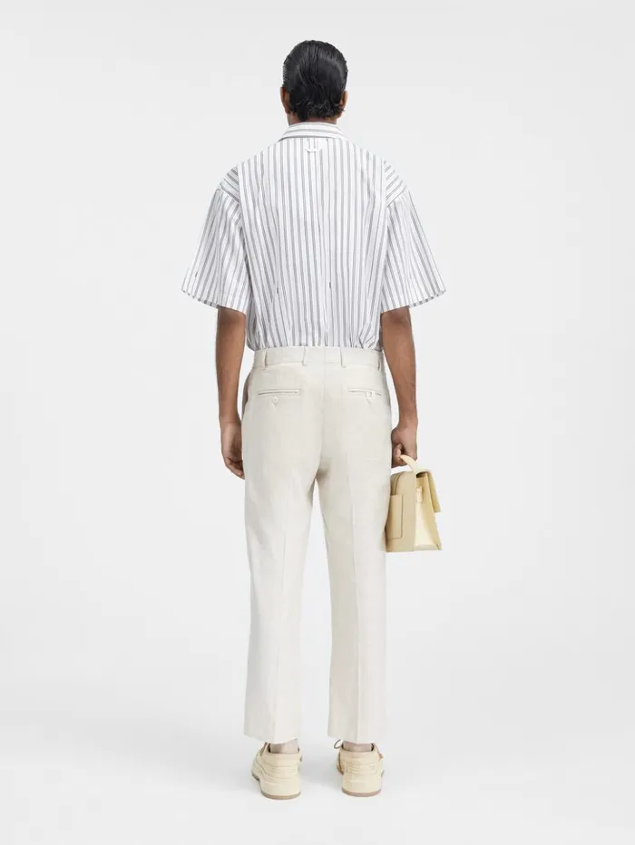 Men Trousers and Shorts JACQUEMUS The Cabri Pants Light Beige