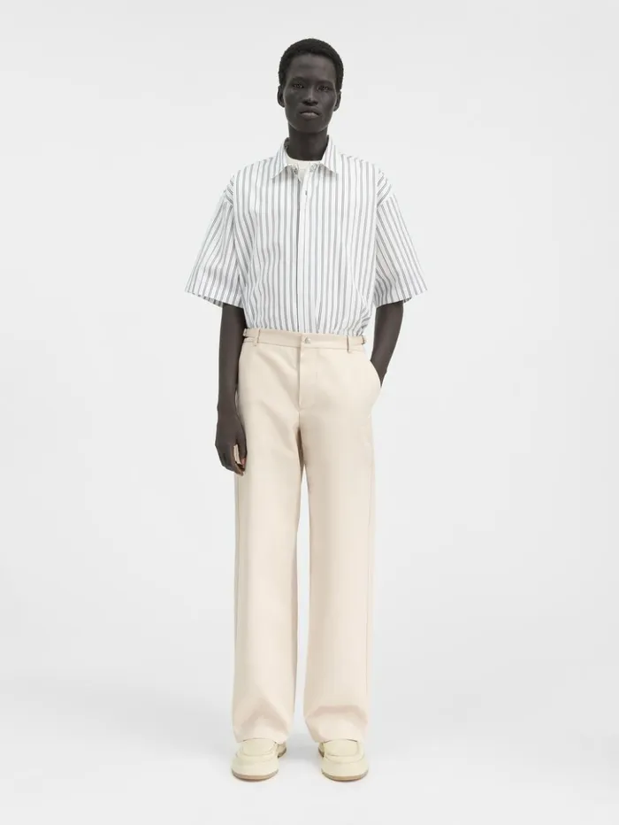 Men Trousers and Shorts JACQUEMUS The Jean Pants Beige